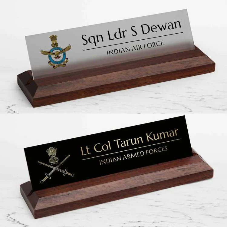 Desk Name Plate