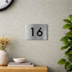 House Number/Name Plate - (Stainless Steel)