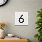 House Number/Name Plate - (White)